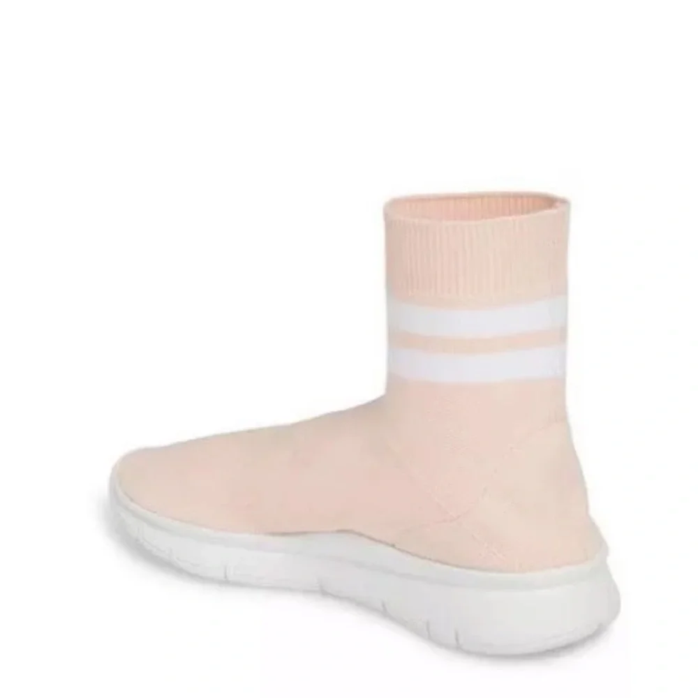 Joshua Sanders Jump High Top Sock Sneaker Pink - Picture 2 of 8